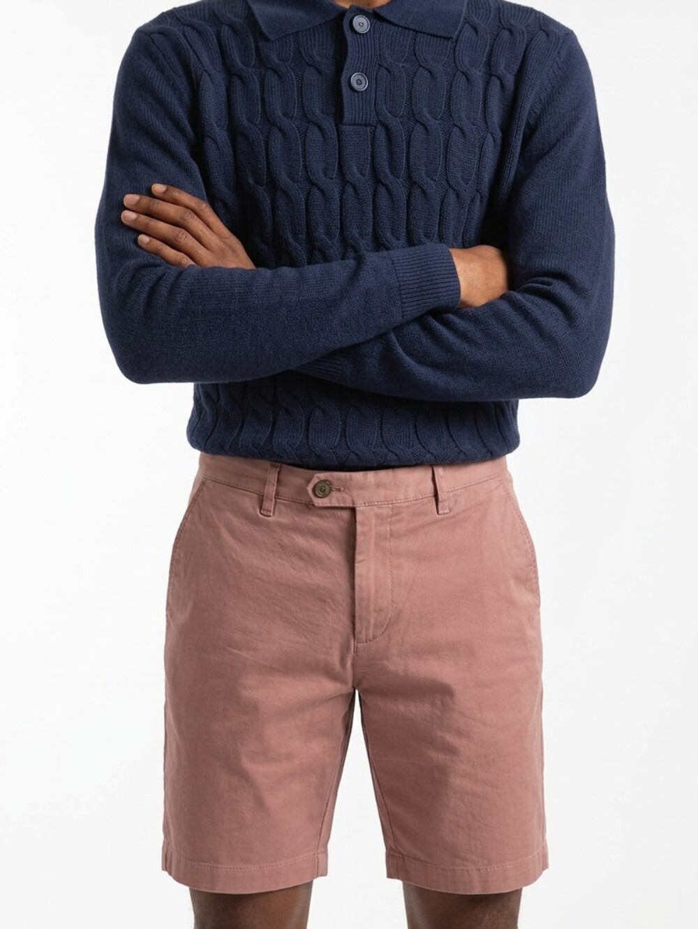 Ted Baker Dusty Rose Flat Front Men's Shorts